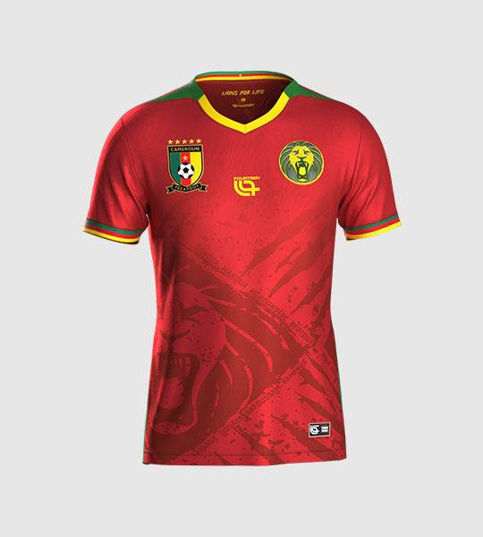 Fecafoot - Kids Players Stadium Jersey - Away